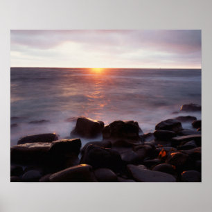 Poster Californie, San Diego, Sunset Cliffs, Sunset 2