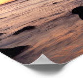 Poster Californie, San Diego, Sunset Cliffs, Sunset 7 (Coin)