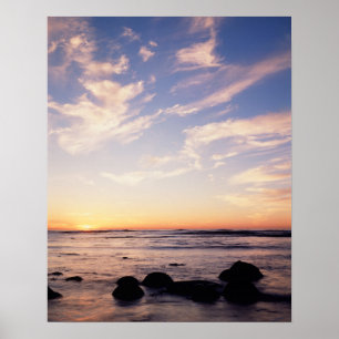 Poster Californie, San Diego, Sunset Cliffs, Sunset 7