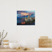 Poster Californie, Sierra Nevada (Cuisine)