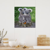 Poster Câlins de bébé koala (Cuisine)