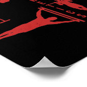 Poster Calisthénique Exercice de conditionnement physique (Coin)