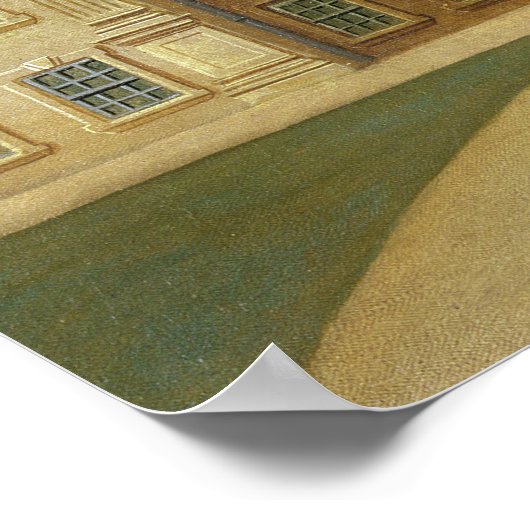 Poster Calke Hall, Derbyshire, Siège de Sir Henry Harp (Coin)