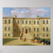 Poster Calke Hall, Derbyshire, Siège de Sir Henry Harp (Devant)