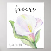 Poster Calla - Faveurs, s'il vous plaît prendre une affic (Devant)