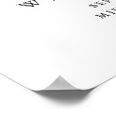 Poster CALLA Honey Bee Anniversaire Bienvenue (Coin)