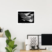 Poster Calla Lilies en B&W (Bureau à domicile)