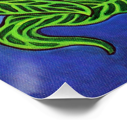 Poster Calla Lily Dreaming Imprimer par Lisa Lorenz (Coin)