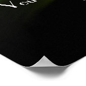 Poster Calla Lily Fleurs Esprit Saint Écriture Imprimer (Coin)