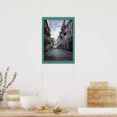 Poster Calle del Villar (Saint Jacques de Compostelle) (Cuisine)