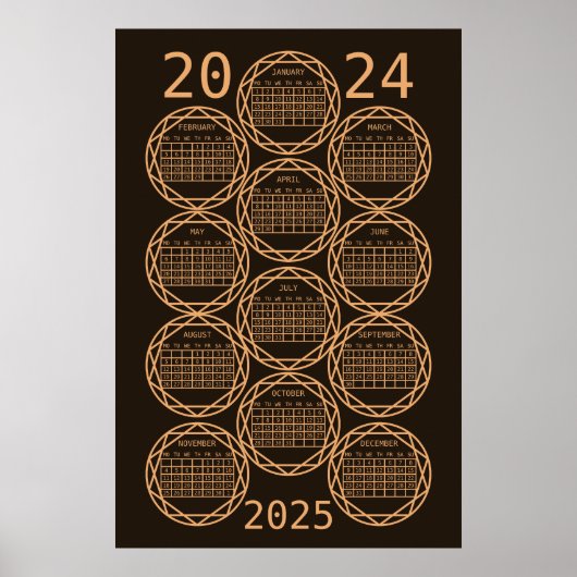 Poster Callendar 2024 (Devant)