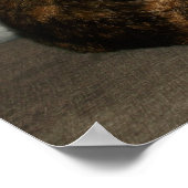 Poster Callie Cat sur le canapé (Coin)