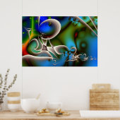 Poster Calligraphie (Cuisine)