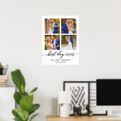 Poster Calligraphie Best Day Ever 4 Mariage photo (Bureau à domicile)
