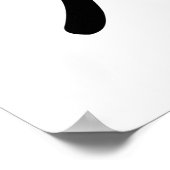 Poster Calligraphie chinoise de Guangzhou Wing Chun (Coin)