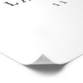 Poster Calligraphie Du Budget Elle A Dit Oui Parti Engage (Coin)