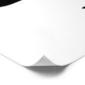 Poster Calligraphie du mot japonais Karate (Coin)