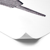 Poster Calligraphie, Écriture - Belle 18e C. Engraving (Coin)