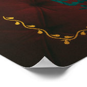 POSTER CALLIGRAPHIE ISLAMIQUE (Coin)