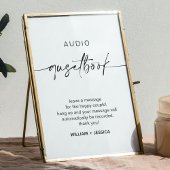 Poster Calligraphie Mariage Téléphone Guides