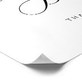 Poster Calligraphie moderne cartes et cadeaux intemporels (Coin)