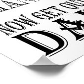 Poster Calligraphie moderne mariage de salle de bain impr (Coin)