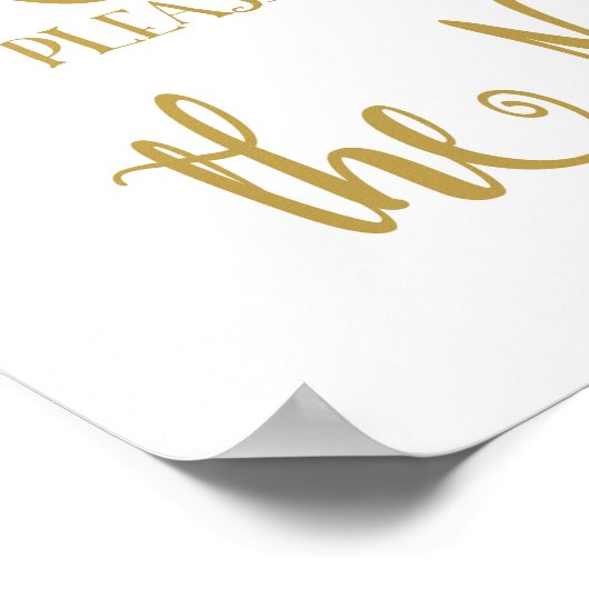 Poster Calligraphie moderne Panneau Salle de bain pour ho (Coin)