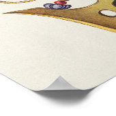 Poster Calligraphie vintage (Coin)