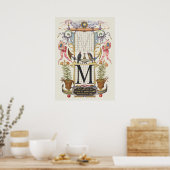 Poster Calligraphie vintage (Cuisine)