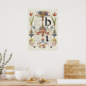 Poster Calligraphie vintage (Cuisine)