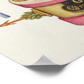 Poster Calligraphie vintage (Coin)