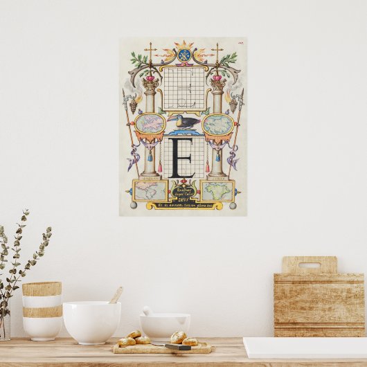 Poster Calligraphie vintage (Cuisine)