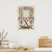 Poster Calligraphie vintage (Cuisine)