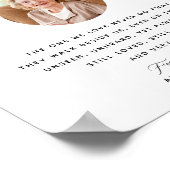 Poster Calligraphy Photo In Love Memory Mariage Sign (Coin)