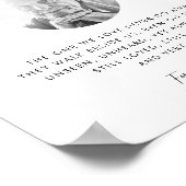 Poster Calligraphy Photo In Love Memory Mariage Sign (Coin)