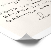 Poster CALLIOPE Citrus Orange Clementine MOMosa Bar Poste (Coin)