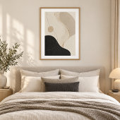 Poster Calm Orbit | Minimal Abstract Plaster Art Print