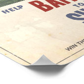 Poster Calmar géant contre Sous (Coin)