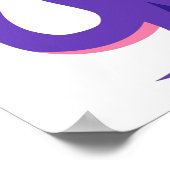 Poster Calmar pourpre d'Octopus (Coin)