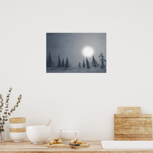 Poster Calme (Cuisine)