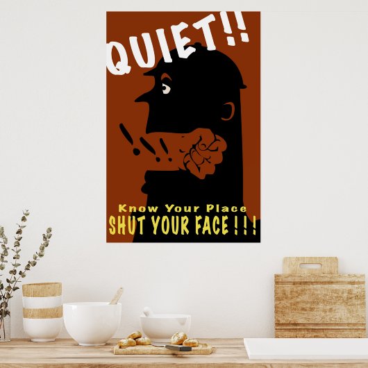 Poster Calme ! ! (Cuisine)