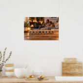 Poster Calme (Cuisine)