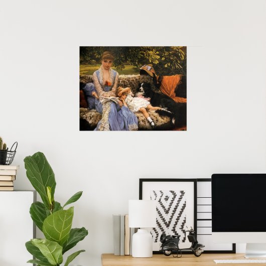 Poster Calme (Bureau à domicile)