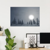 Poster Calme (Bureau à domicile)
