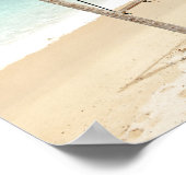 Poster Calme Blue Beach Swing Ocean Photographie (Coin)