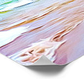 Poster calme, calme et libre plage 'Ocean Tranquil (Coin)