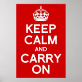 POSTER CALME CLASSIQUE ET POURSUIVI (Devant)