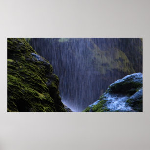Poster calme dans les chutes