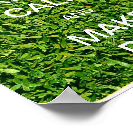 Poster Calme et équilibre (Coin)