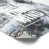 Poster Calmez votre avis poster, citations inspirantes, (Coin)